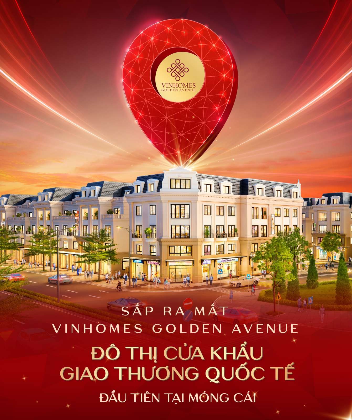 Vinhomes Golden Avenue - Đô thị cửa khẩu giao thương đầu tiên tại Móng Cái