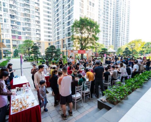 check in hoi quan thuong tra tai the zenpark 14