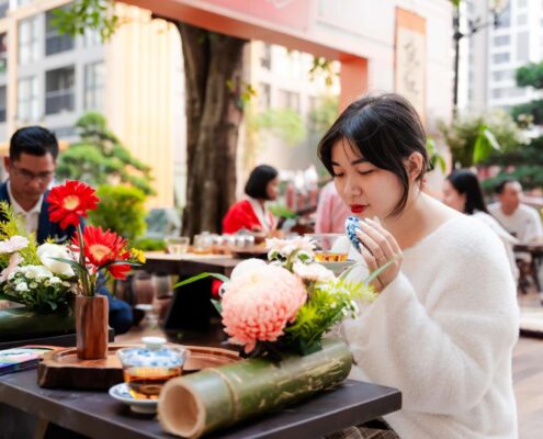 check in hoi quan thuong tra tai the zenpark 2