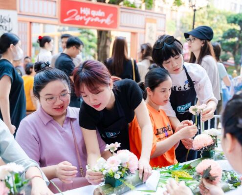 check in hoi quan thuong tra tai the zenpark 6